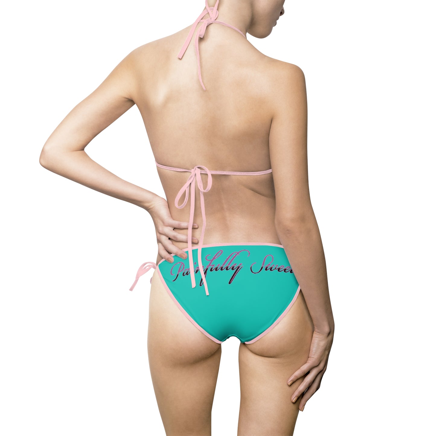 Painfully Sweet Bikini | Minimal Script Two-Piece