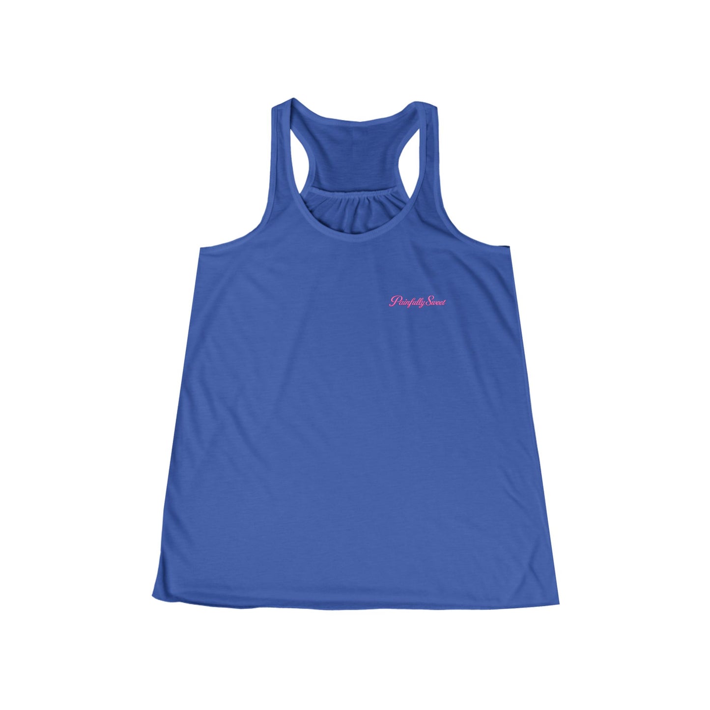 Painfully Sweet P.S. Women’s Flowy Racerback Tank