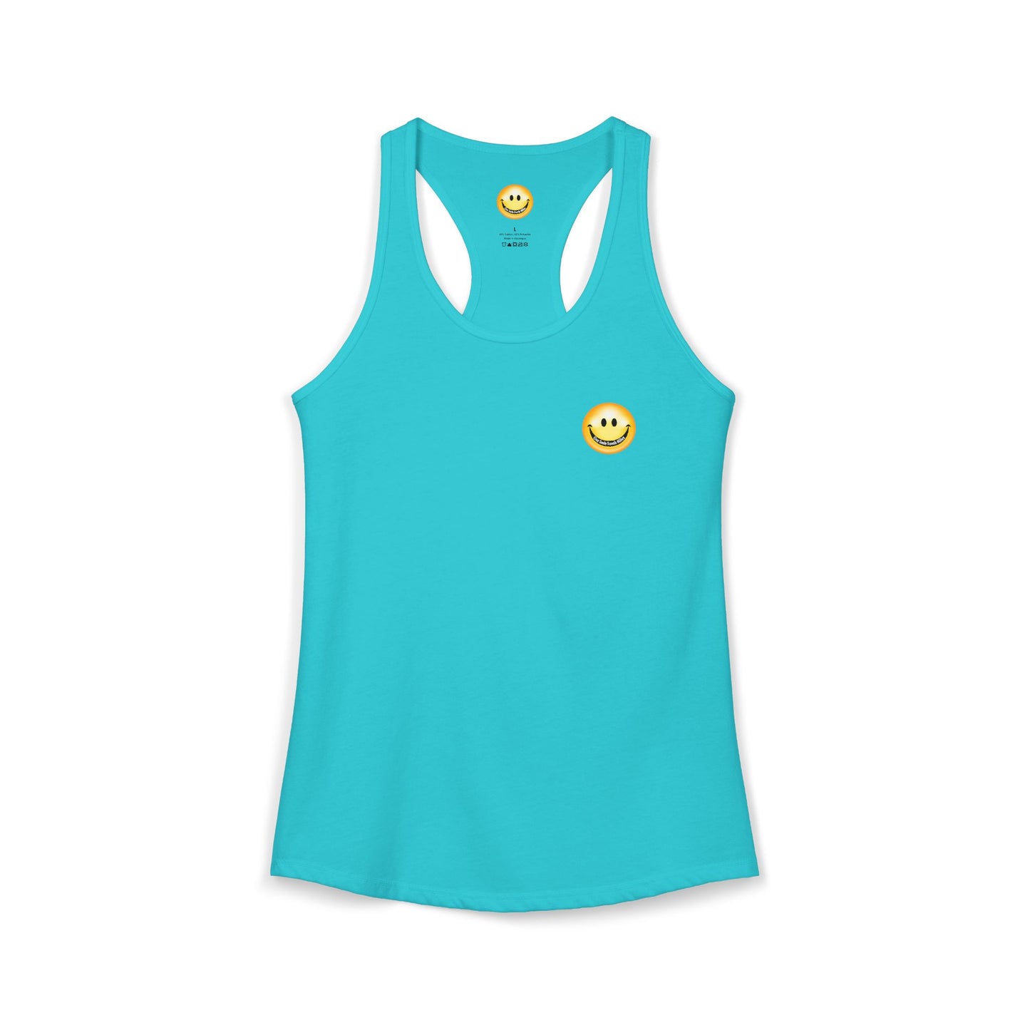 One Smile Travels Miles - Women's Ideal Racerback Tank