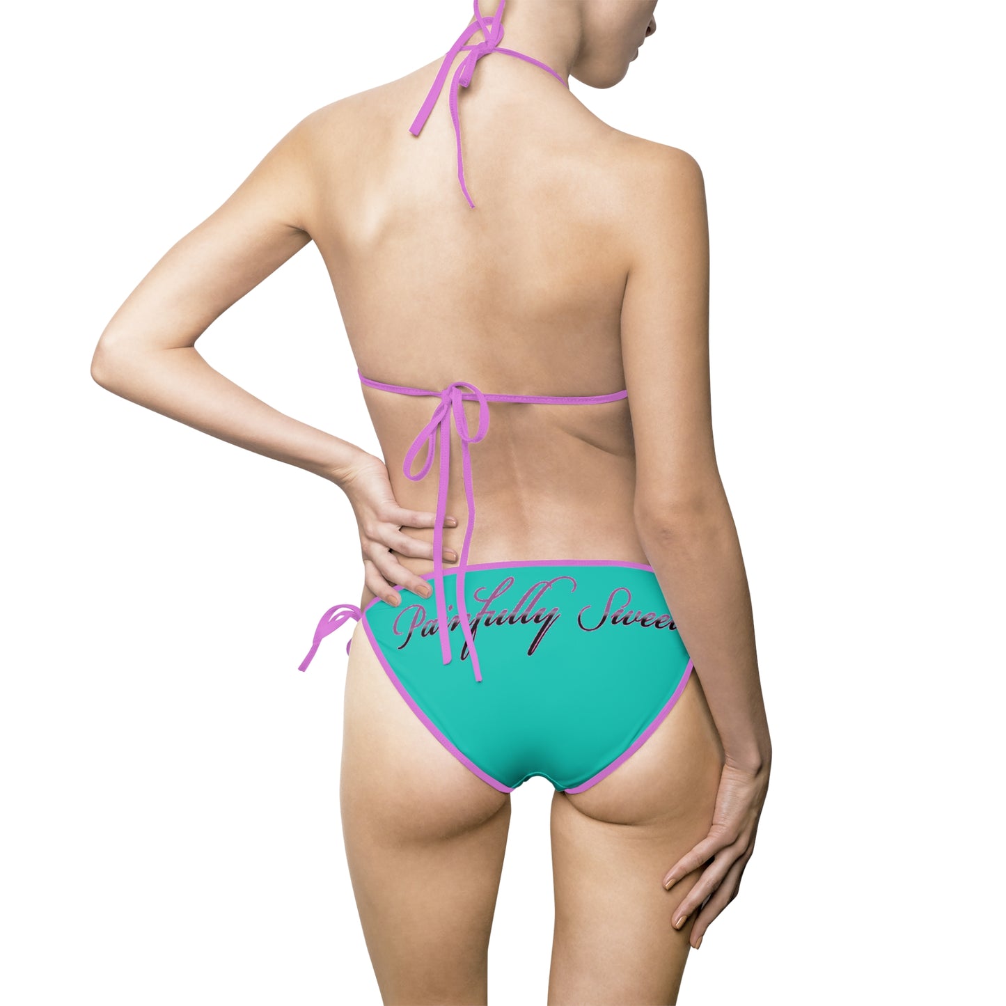 Painfully Sweet Bikini | Minimal Script Two-Piece