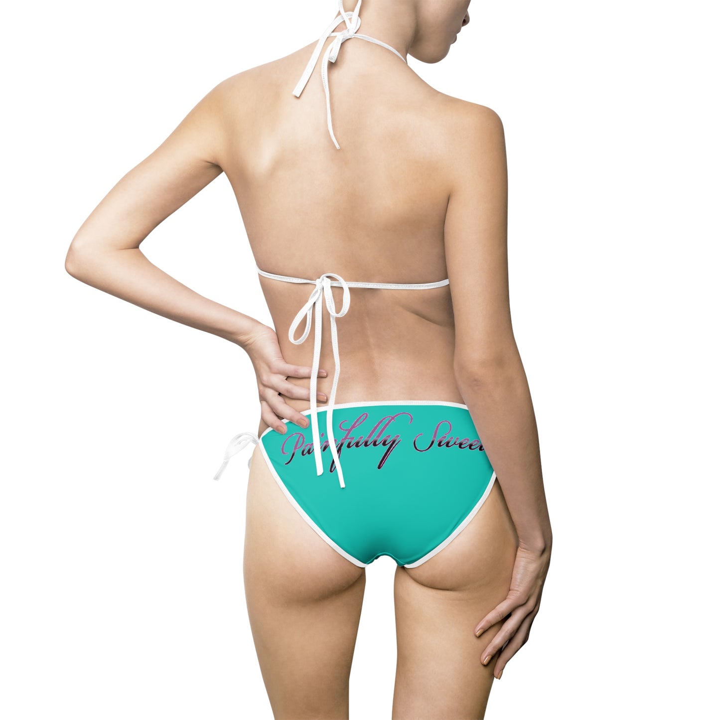 Painfully Sweet Bikini | Minimal Script Two-Piece