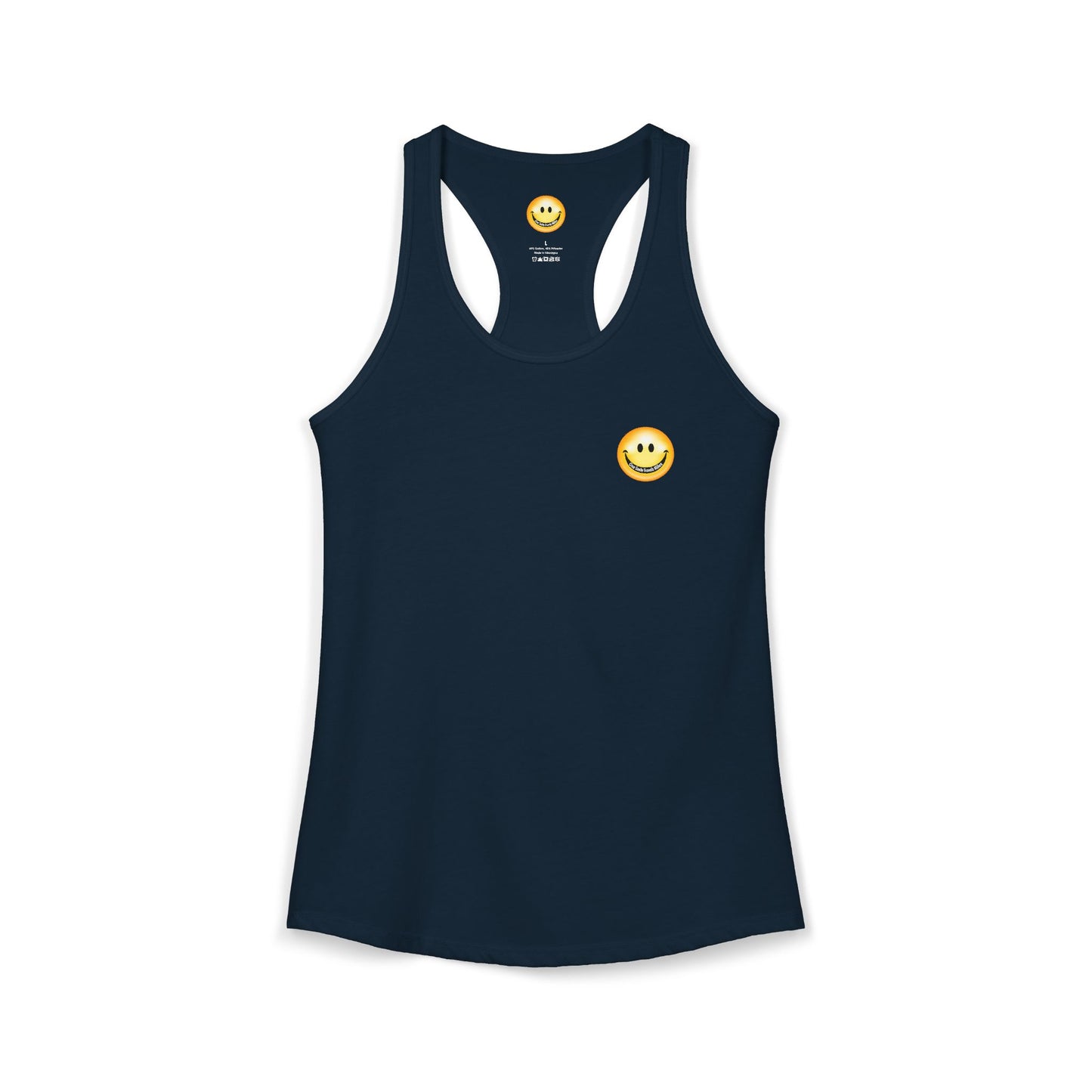 One Smile Travels Miles - Women's Ideal Racerback Tank