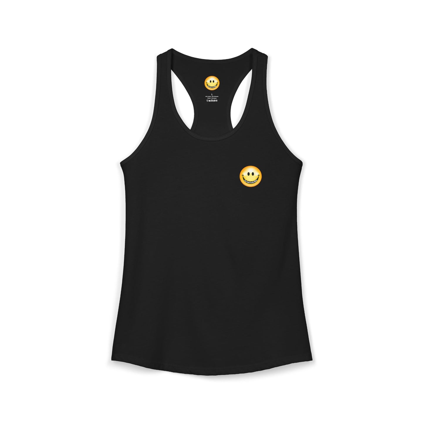One Smile Travels Miles - Women's Ideal Racerback Tank