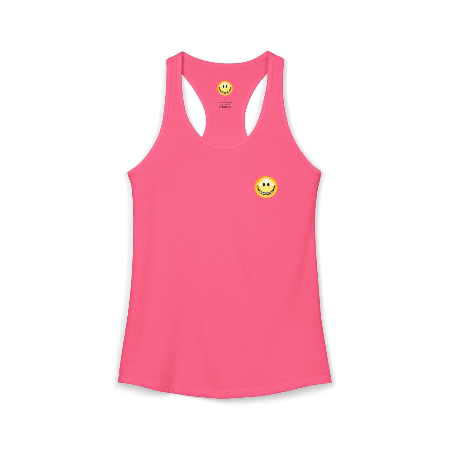 One Smile Travels Miles - Women's Ideal Racerback Tank