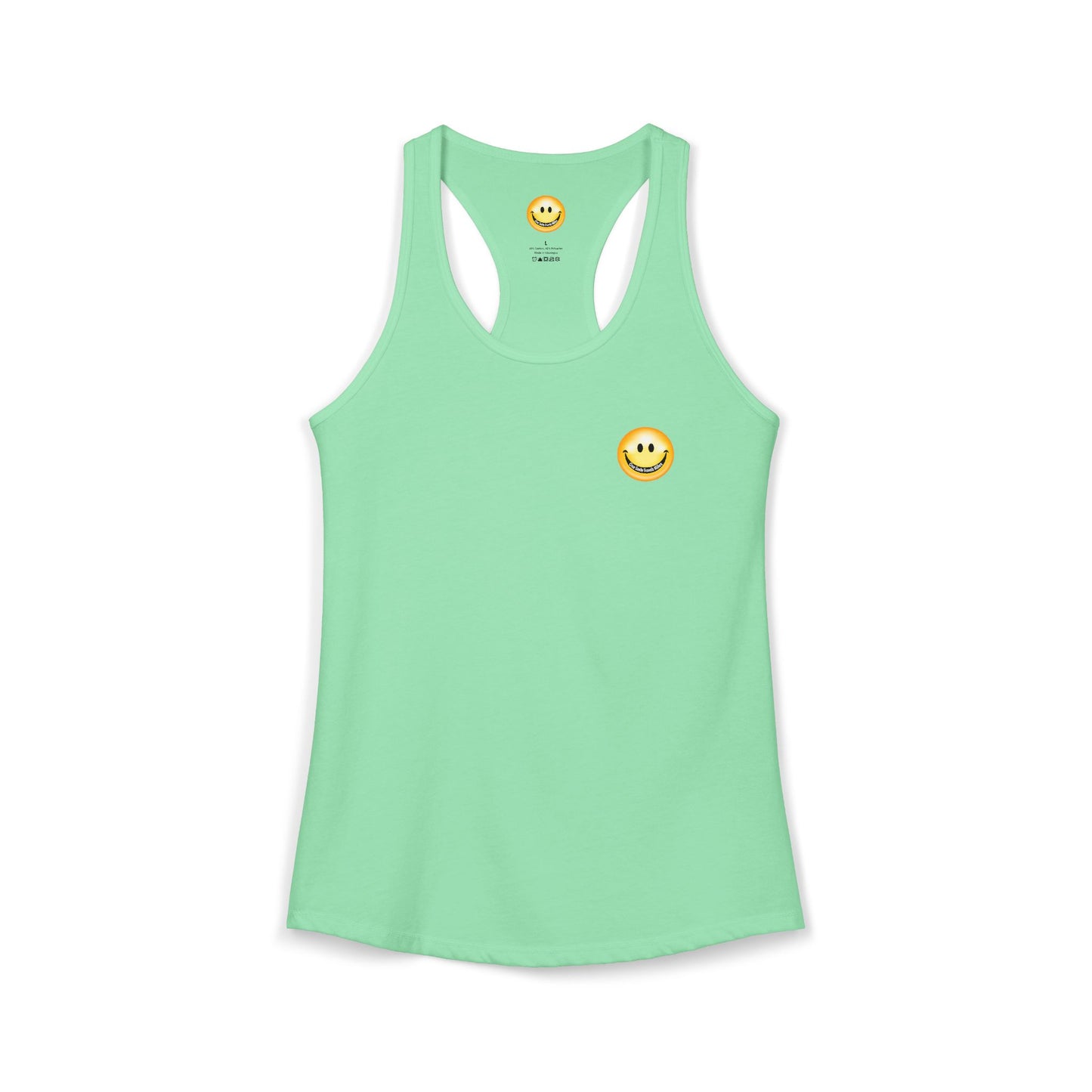 One Smile Travels Miles - Women's Ideal Racerback Tank