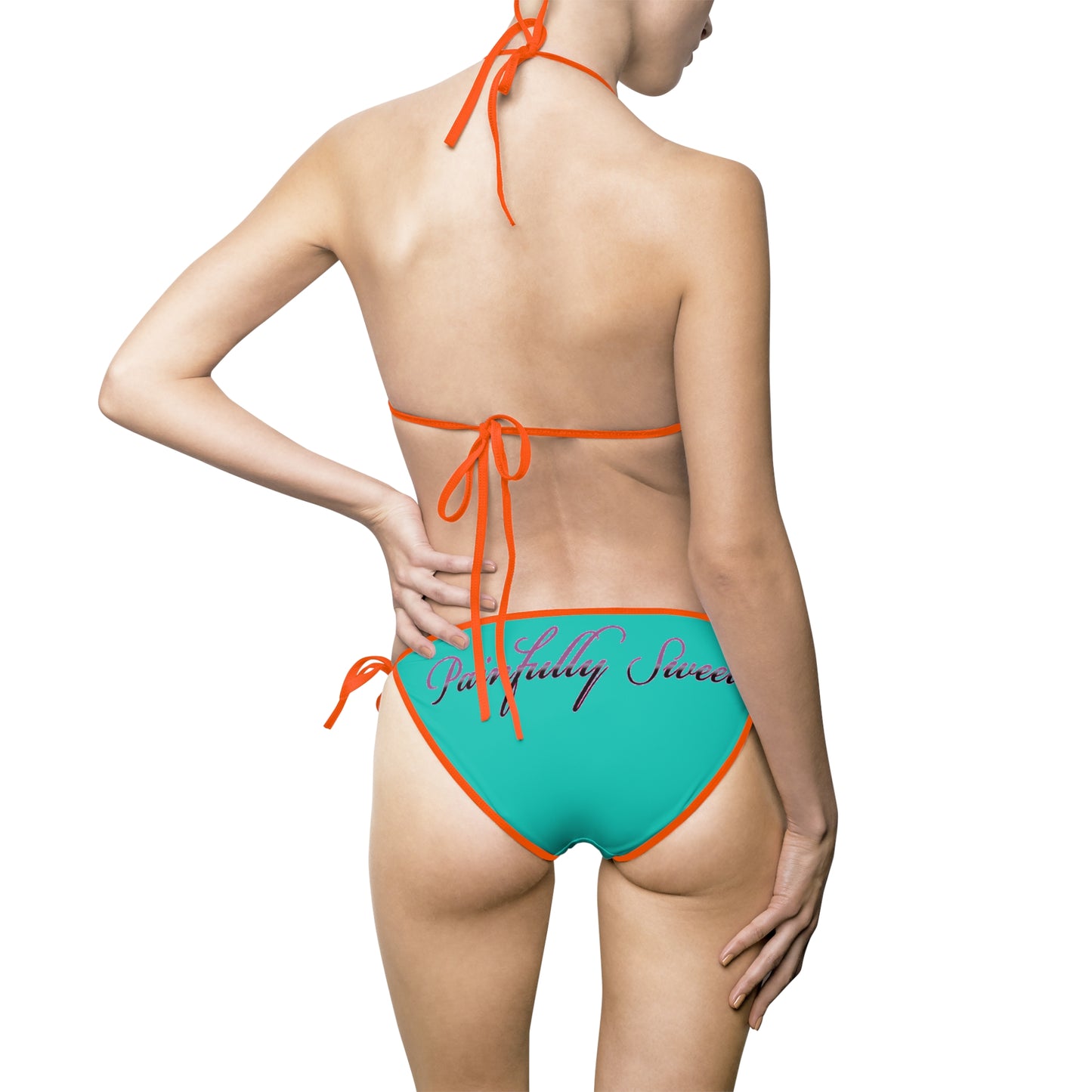 Painfully Sweet Bikini | Minimal Script Two-Piece
