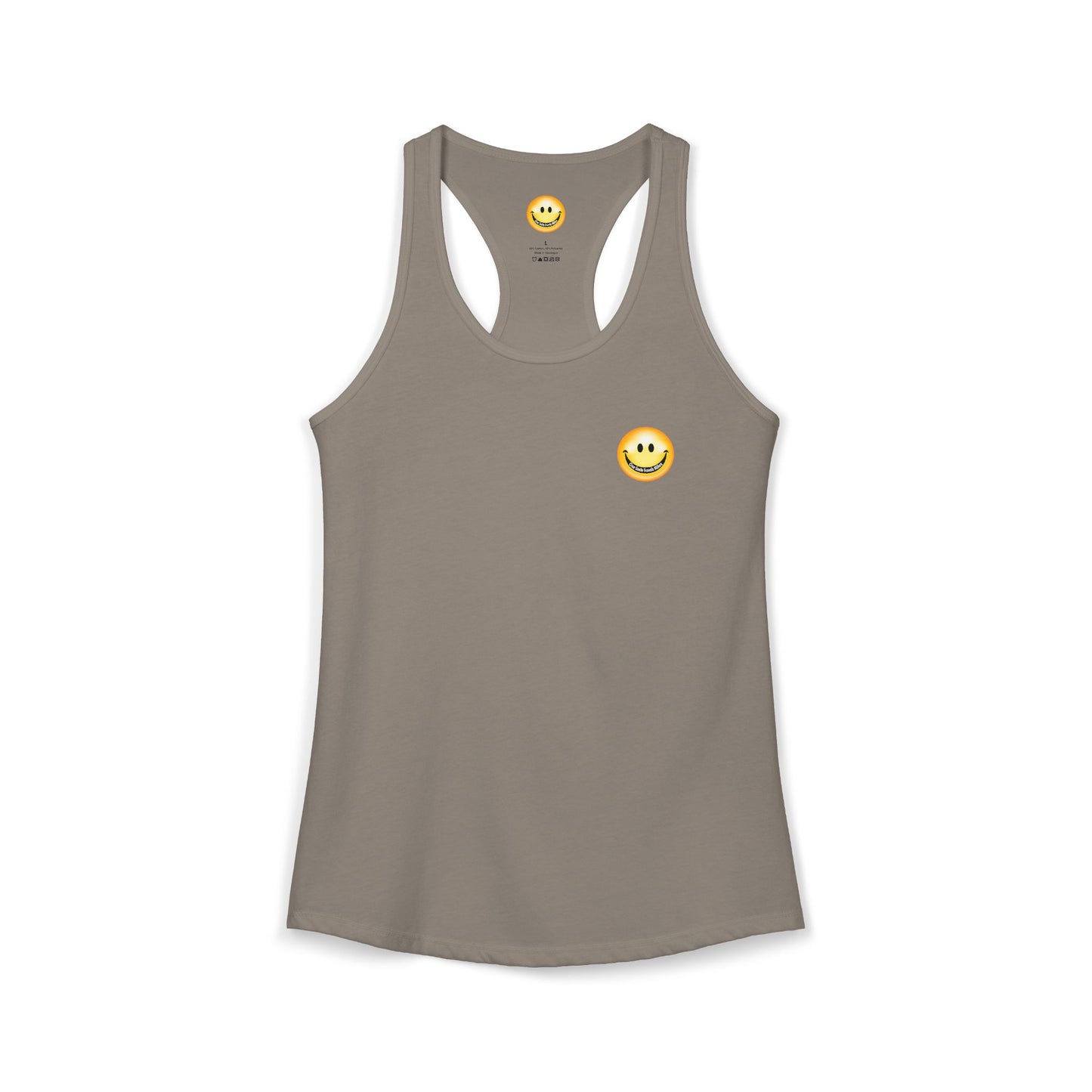 One Smile Travels Miles - Women's Ideal Racerback Tank