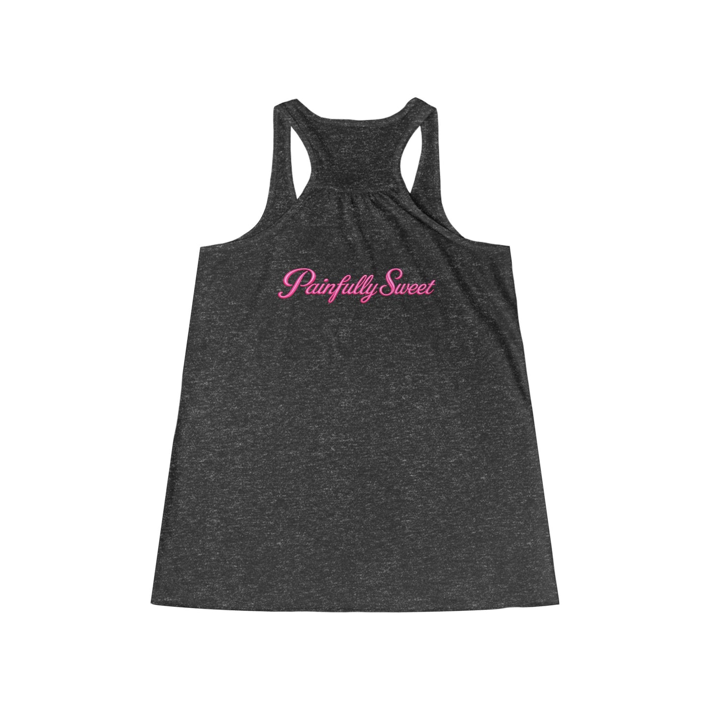 Painfully Sweet P.S. Women’s Flowy Racerback Tank