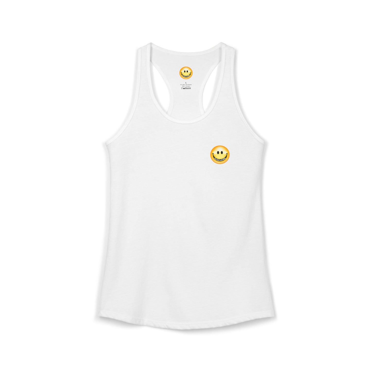 One Smile Travels Miles - Women's Ideal Racerback Tank