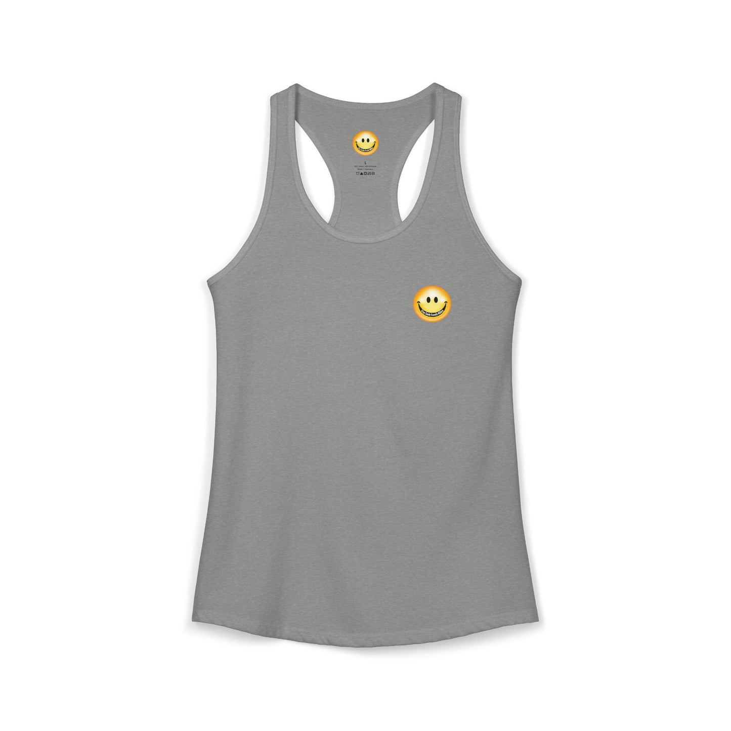 One Smile Travels Miles - Women's Ideal Racerback Tank