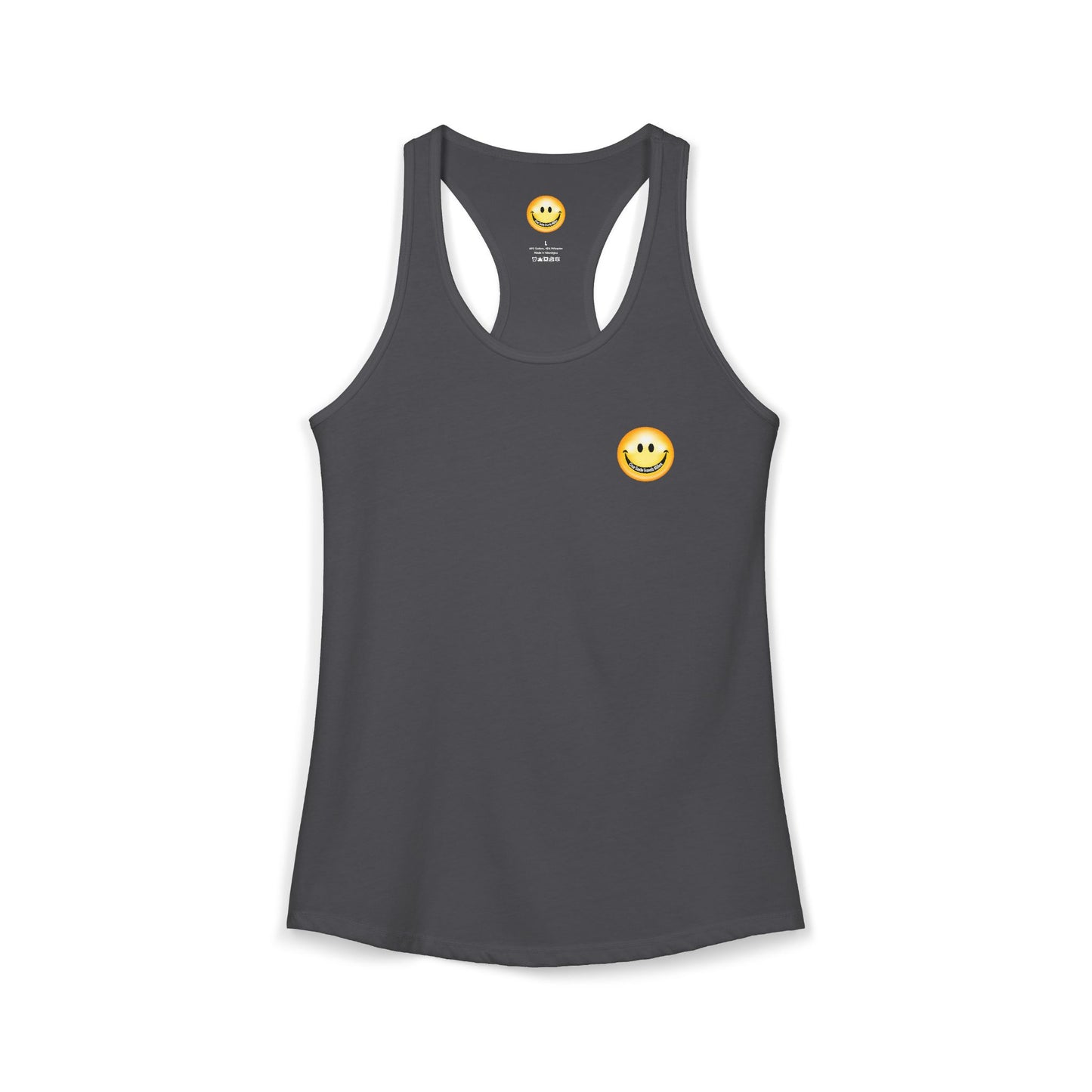 One Smile Travels Miles - Women's Ideal Racerback Tank