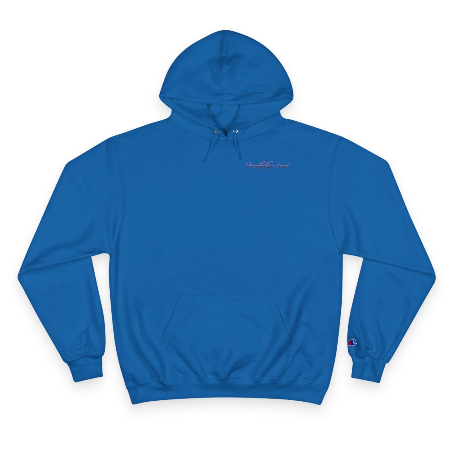 Painfully Sweet Hoodie | script text chest and back, white pullover