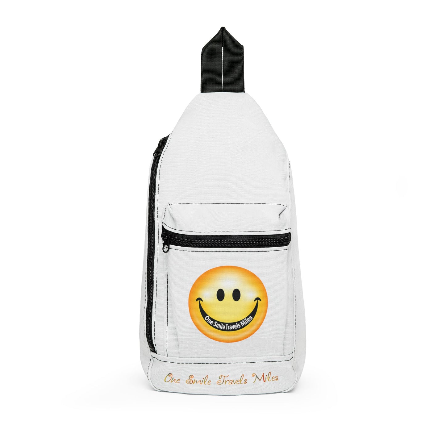 Smiley Face Sling Bag — Cheerful Casual Crossbody for Everyday Use