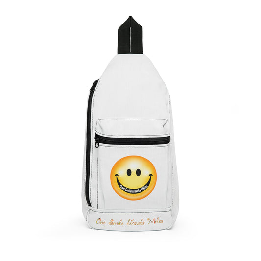 Smiley Face Sling Bag — Cheerful Casual Crossbody for Everyday Use