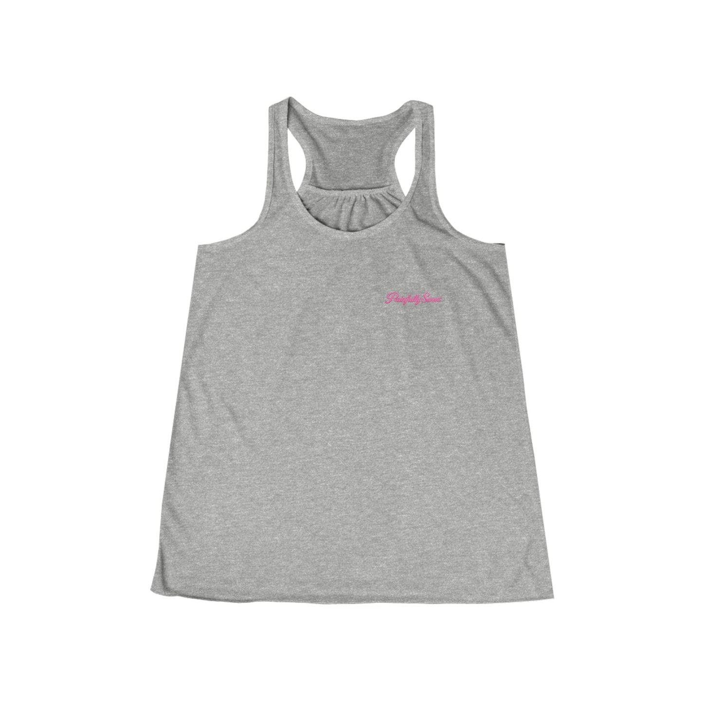 Painfully Sweet P.S. Women’s Flowy Racerback Tank